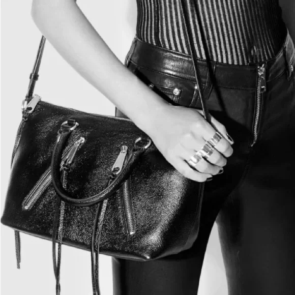 Rebecca Minkoff Moto satchel purse - Picture 4 of 8